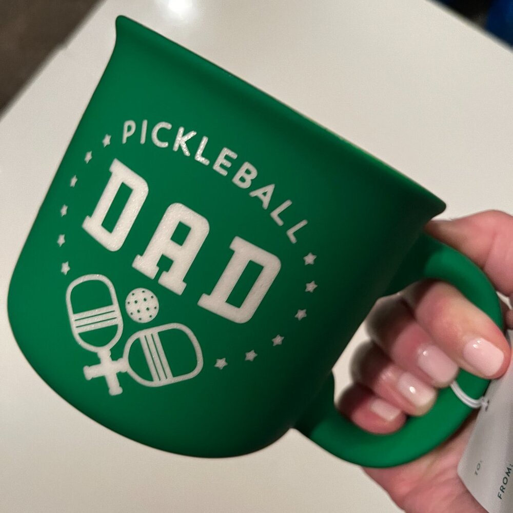 Pickleball Dad Green Mug (new)